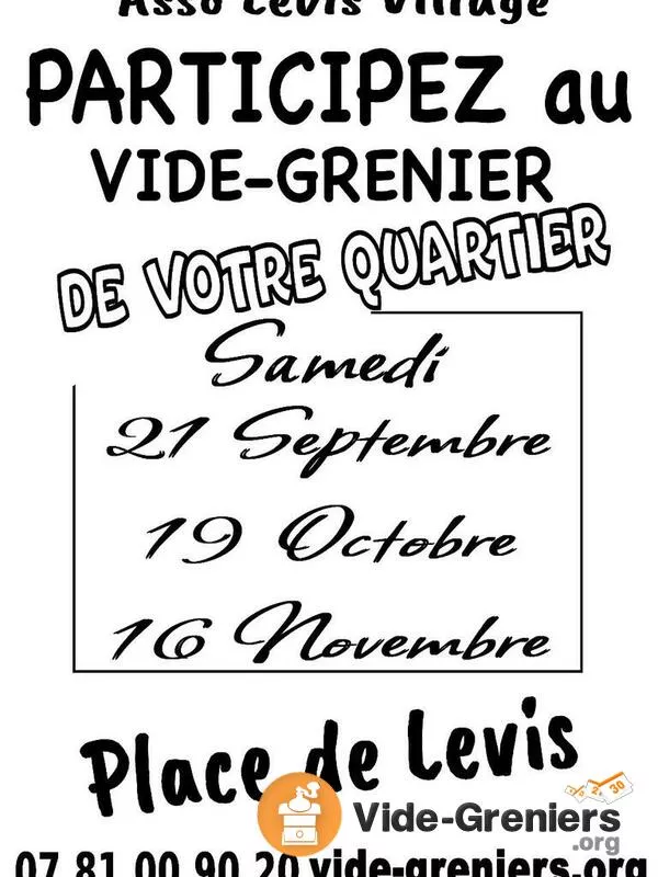 Vg Place Levis et Rue de Levis 75017 Paris