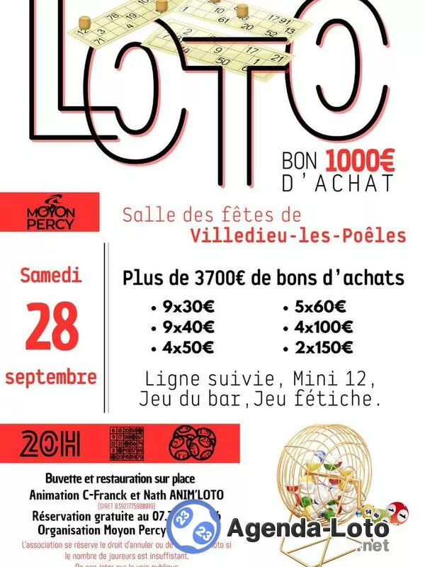 Hyper Loto Organise par Moyon Percy Velo Club