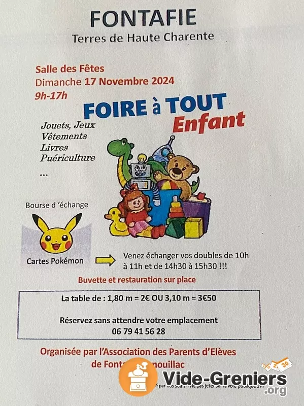 Bourse à L’enfant