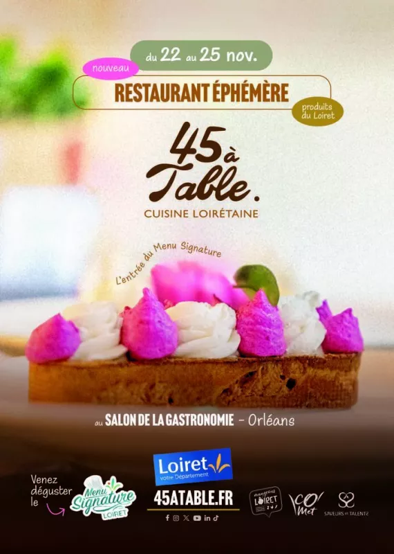 Restaurant Éphémère 45 à Table