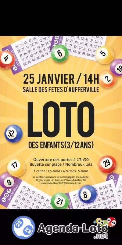 Loto des Enfants Aufferville 77