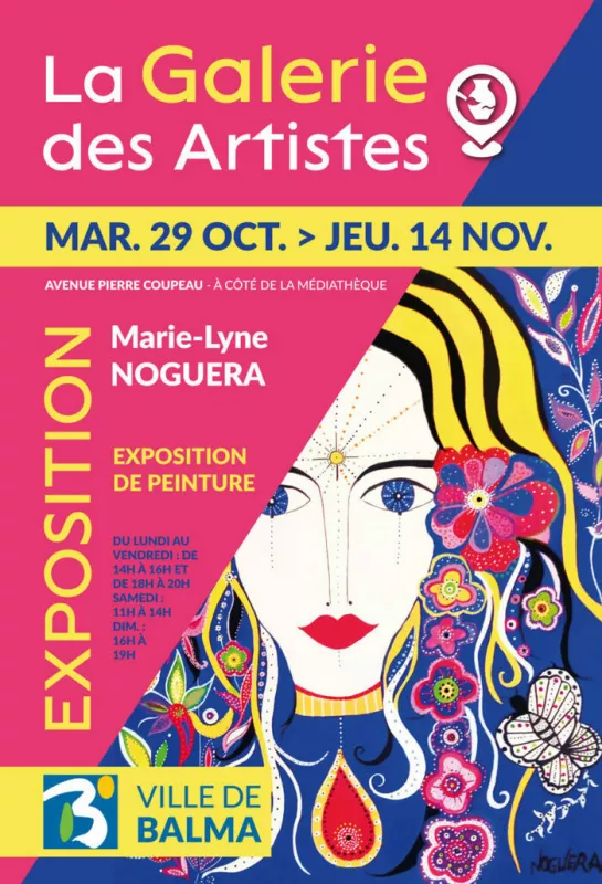 Exposition de Peinture-du 29 Octobre au 14 Novembre