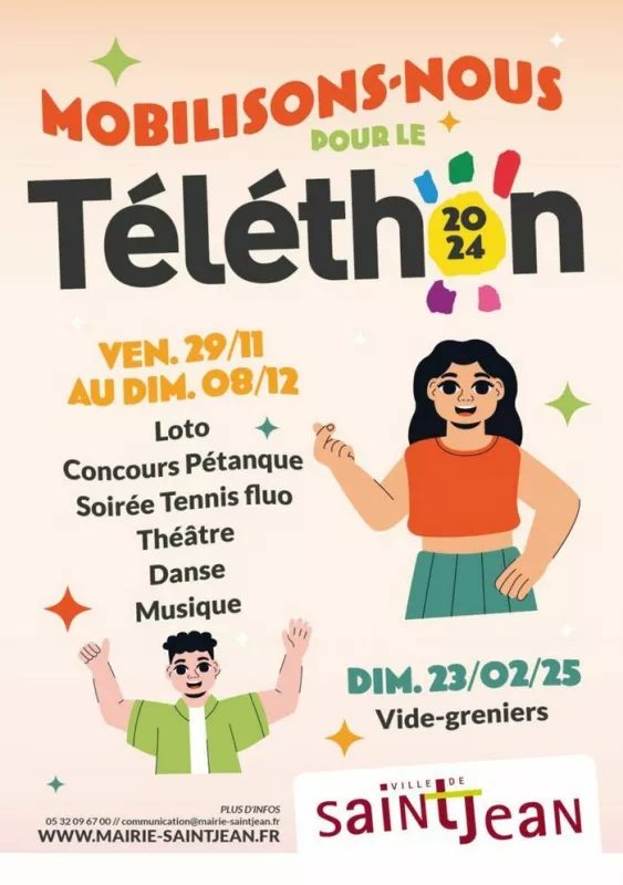 Mobilisons-Nous pour le Téléthon 