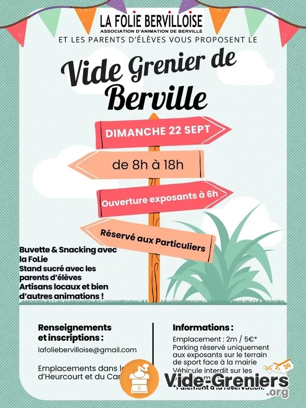 Vide Grenier Berville Nouvelle Édition