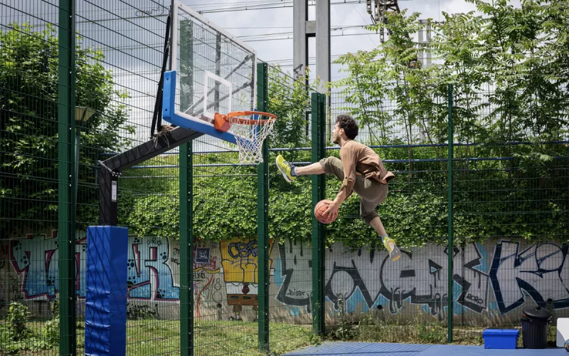 Atelier Cirque et Basketball à Paris 14