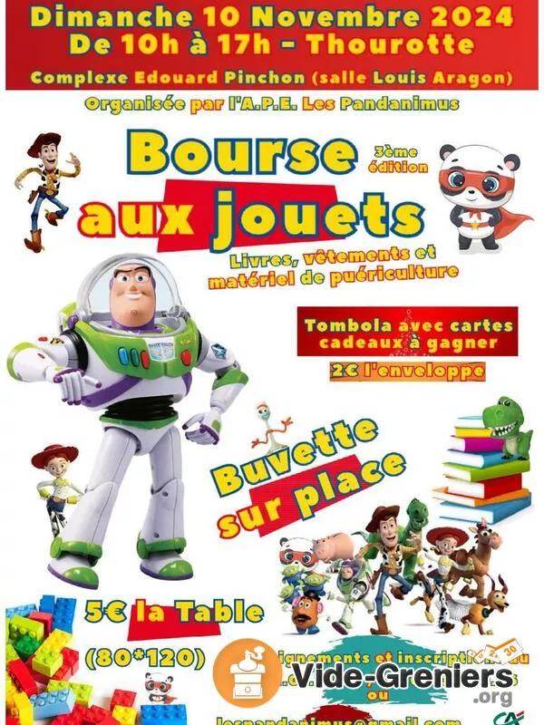 Bourse Aux Jouets, Livres, Vêtements Enfants, Matériel Puéri