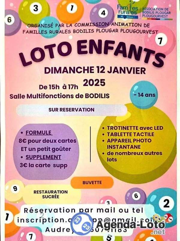 Loto des Enfants Bodilis