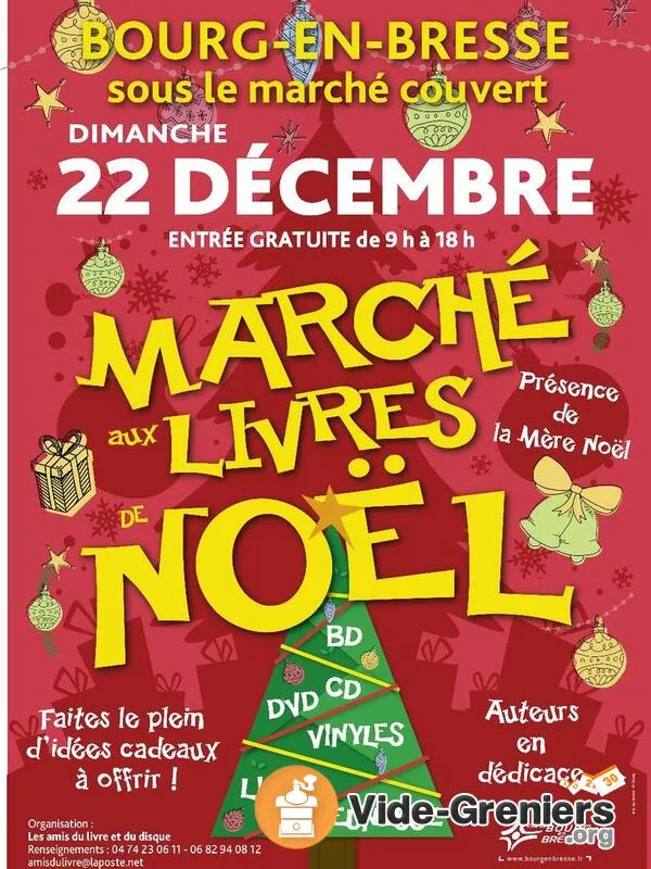 Marché Aux Livres de Noël