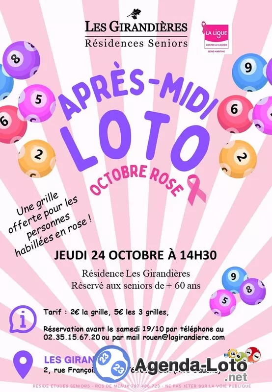 Loto Caritatif pour Octobre Rose