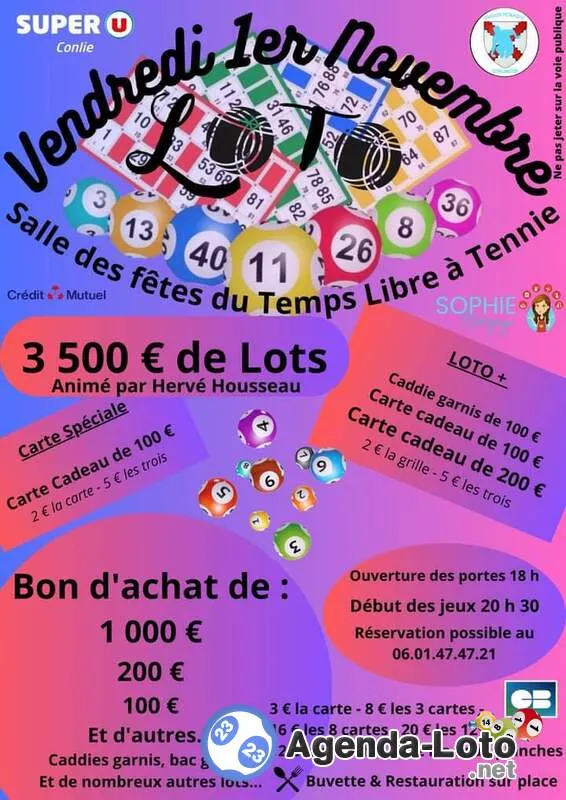 Loto Petanque de Conlie Anim Herve