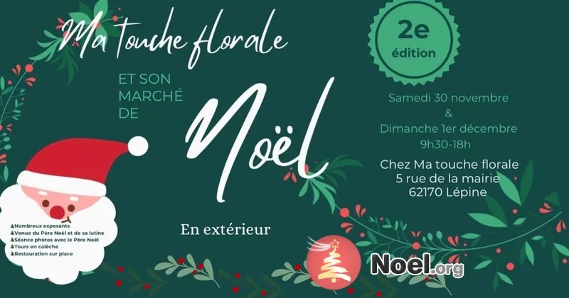 Marché de Noël, chez Ma Touche Florale