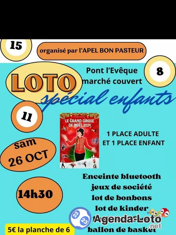 Super Loto Spécial Enfants 14H30