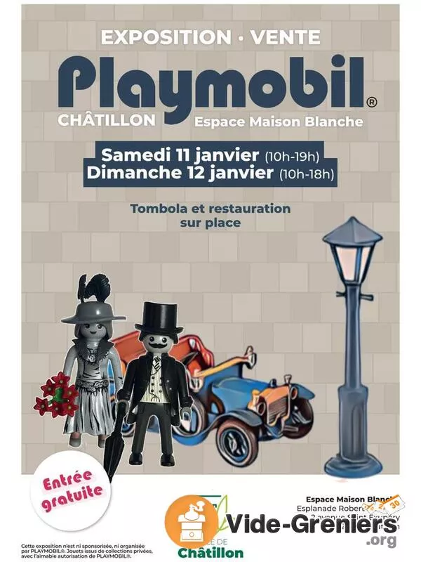 Exposition Ventes de Playmobil