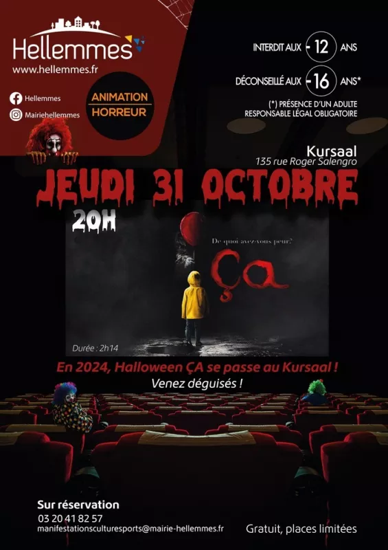 Projection Spéciale Halloween -31/10