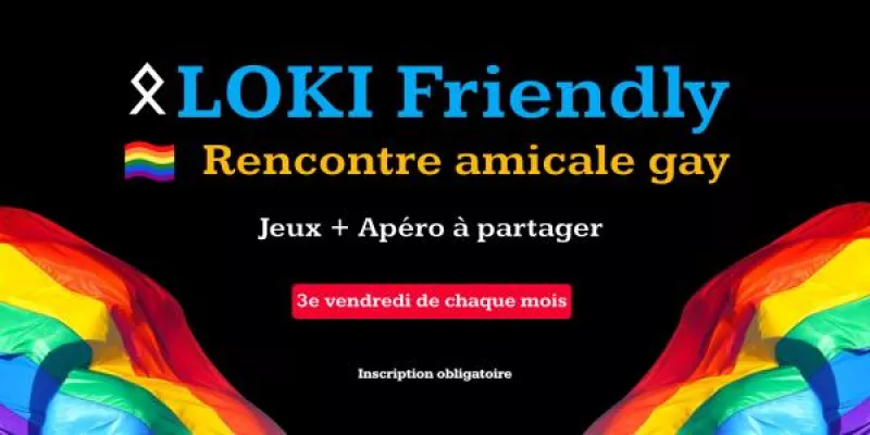 Loki Friendly : Rencontre Amicale Gay/Pré-Pride