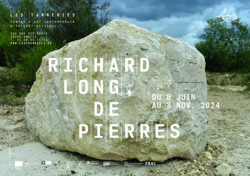 Exposition : Richard Long, de Pierres