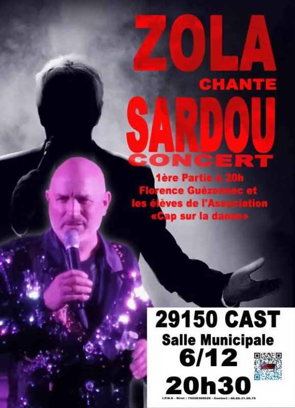 Concert Zola Chante Sardou à Cast 29150