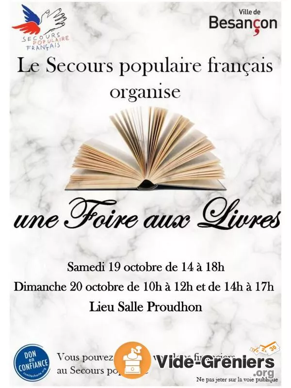 Foire Aux Livres du Secours Populaire