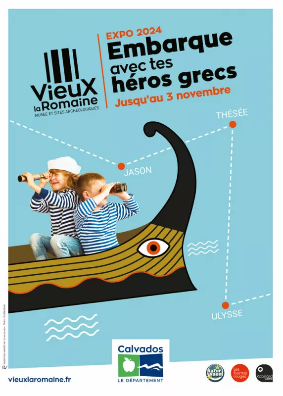 Visite Guidée Aux Flambeaux de l'Exposition : Embarque avec Tes Héros Grecs