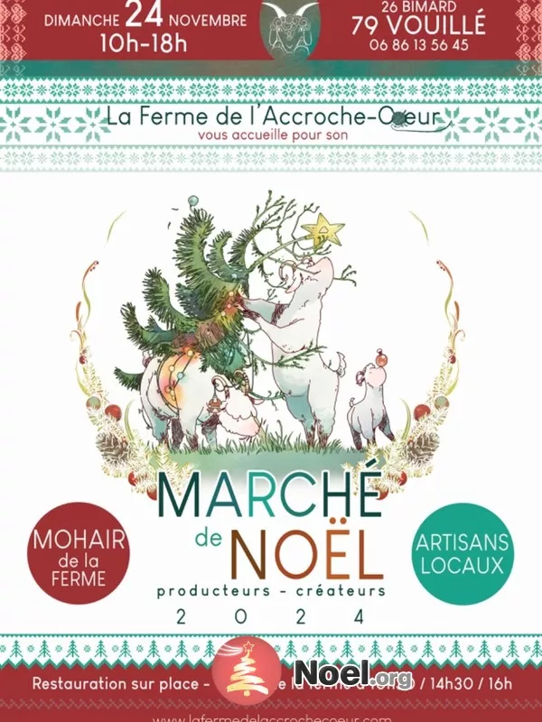 Marché de Noël à la Ferme et Portes Ouvertes