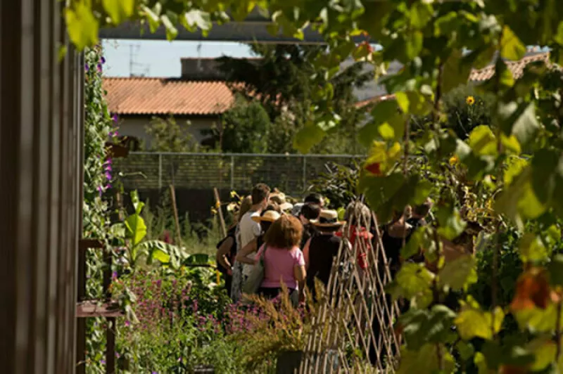 Visite des Potagers du Monde