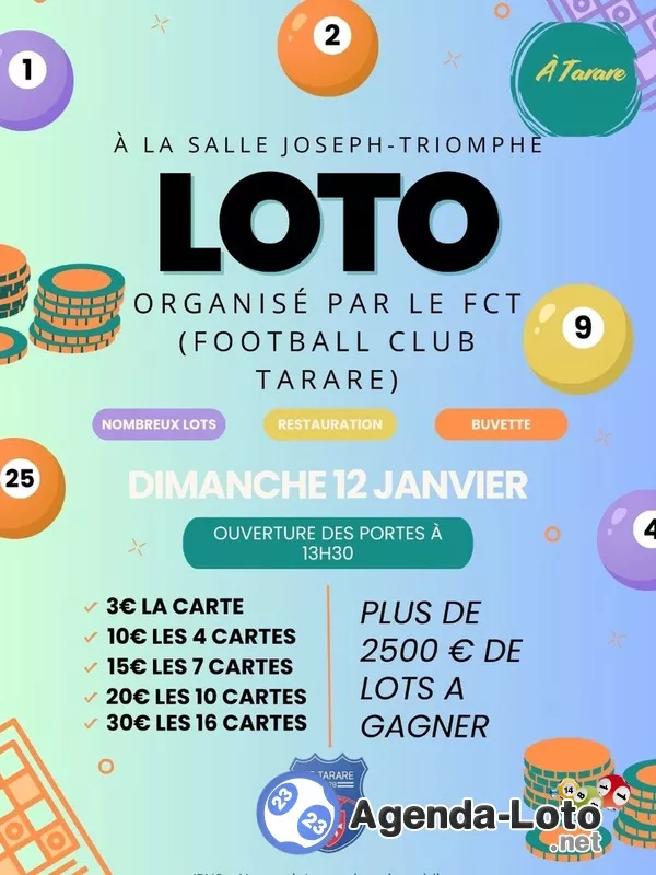 Loto du Football Club de Tarare