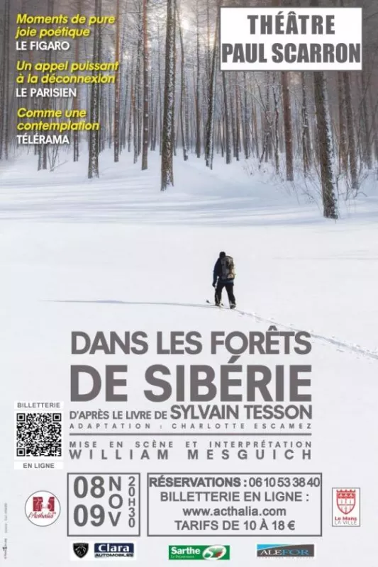 «Dans les Forêts de Sibérie» d'après le Roman de Sylvain Tesson