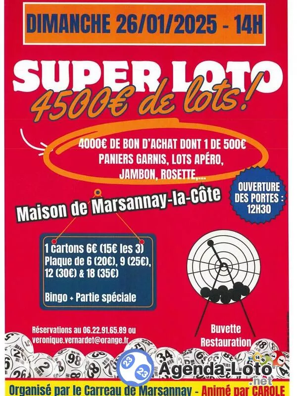 Super Loto du Carreau de Marsannay