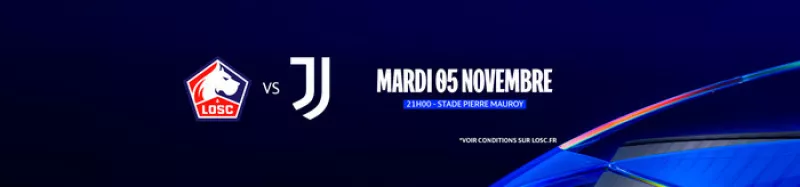 Ligue des Champions : Losc Vs Juventus