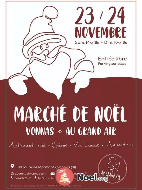 Marché de Noël au Grand Air (Vonnas)