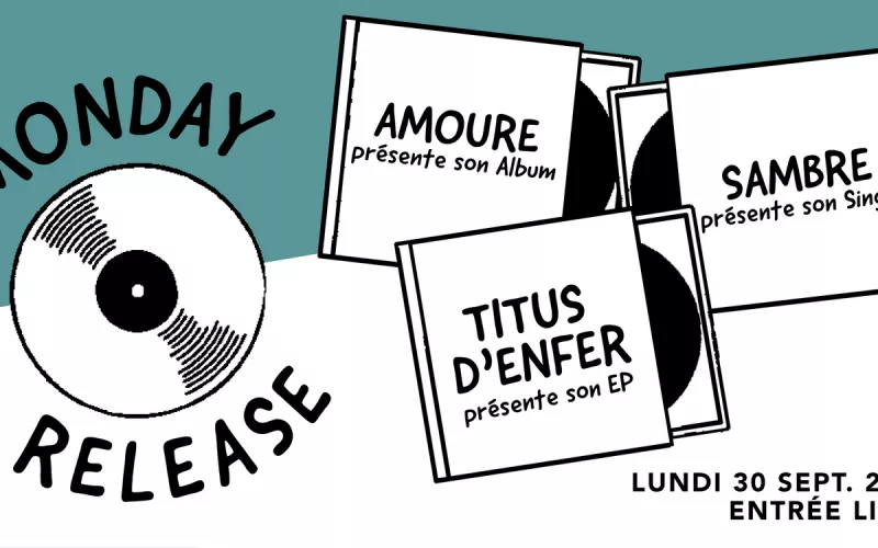 Monday Release  : Amoure • Sambre • Titus d'Enfer