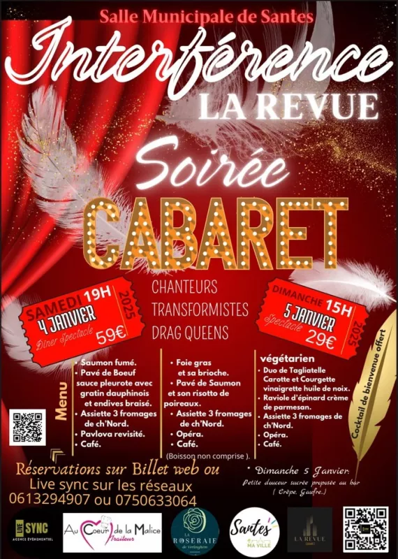 Spectacle l'Interférence «Soirée Cabaret»