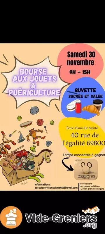 Bourse Aux Jouets Puériculture