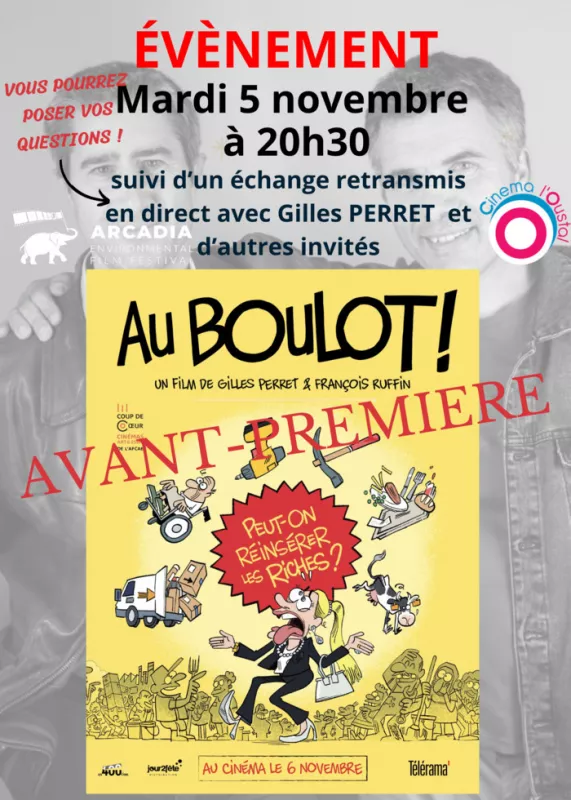 Évènement au Cinéma l'Oustal