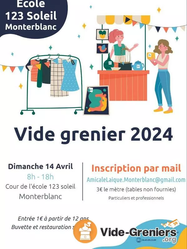 3Ème Vide Grenier de l'Amicale 123 Soleil