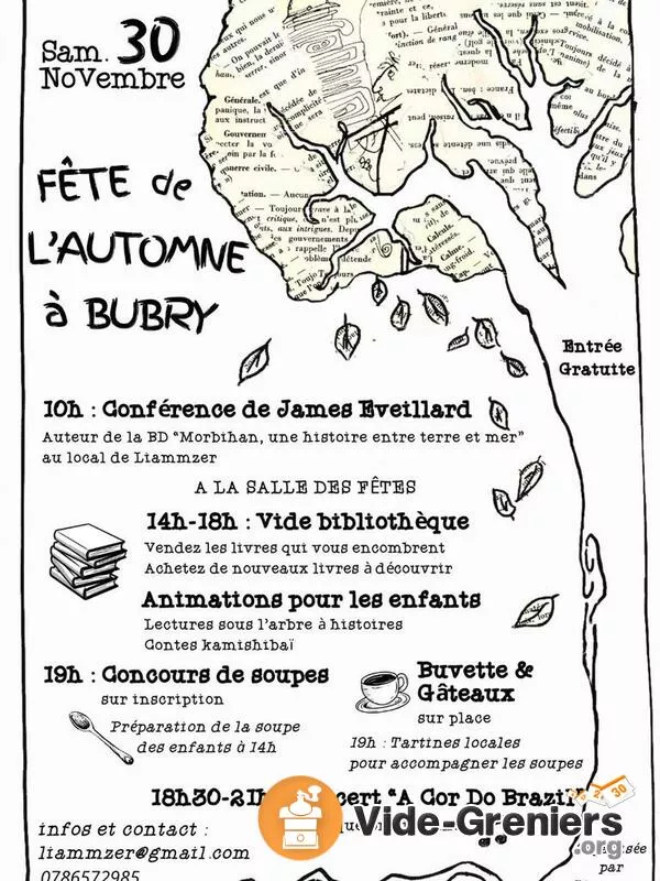 Vide Bibliothèque, Fête de l'Automne