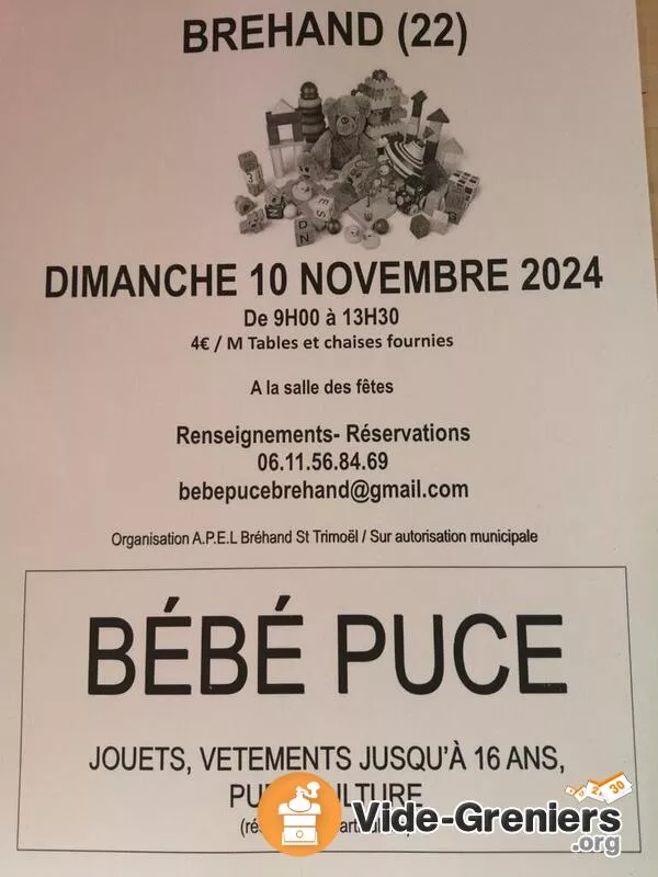 Braderie Puériculture