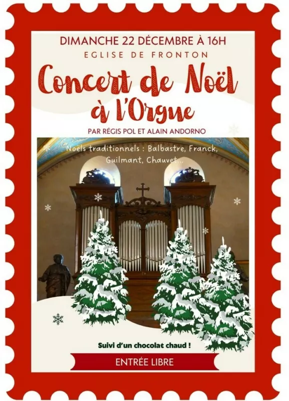 Concert de Noël à l'Orgue