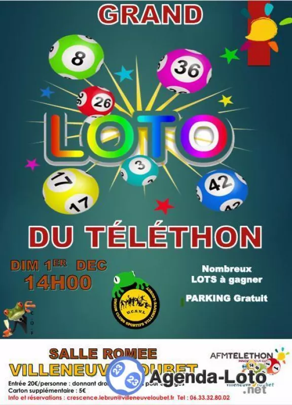 Grand Loto de l'Afm Téléthon