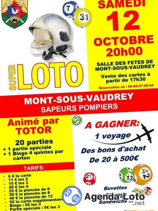 Loto des Pompiers