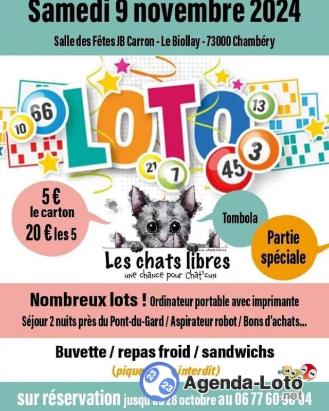 Loto des Chats Libres de Chambery