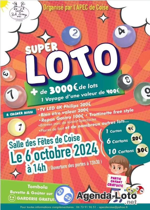 Super Loto de l'Apec de Coise