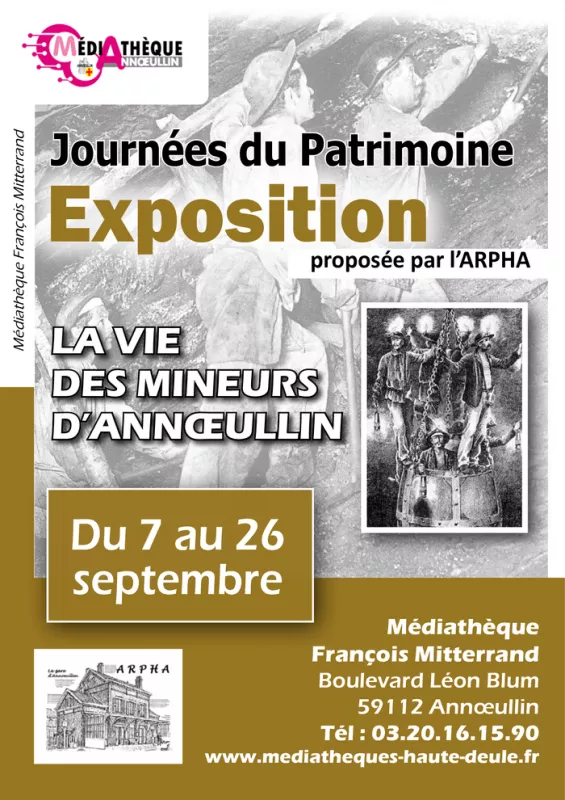 Exposition-la Vie des Mineurs d'Annoeullin