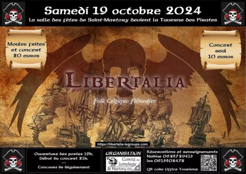 Soirée Taverne des Pirates avec Libertalia