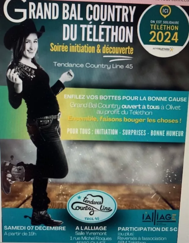 Grand Bal Country du Téléthon 2024