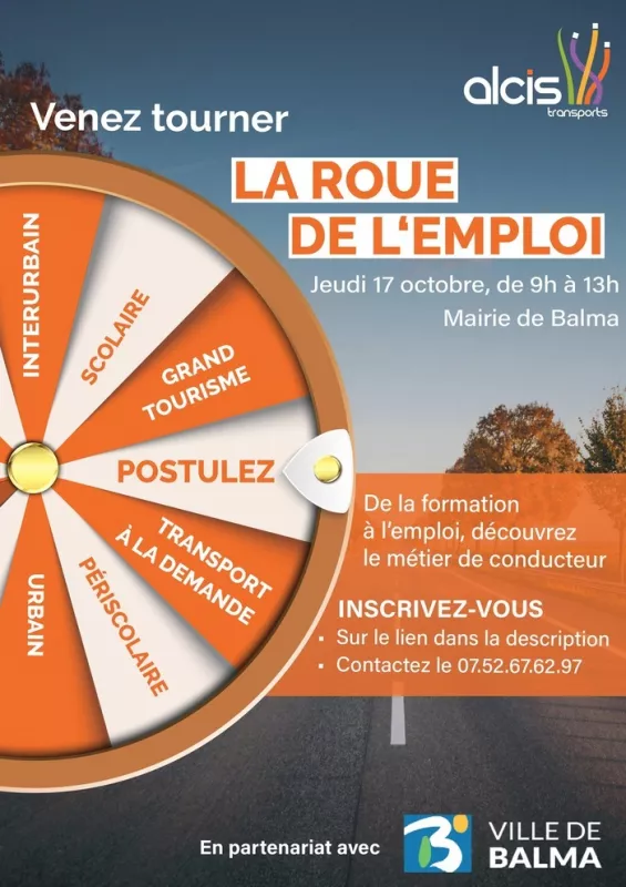 La Roue de L’emploi-Jeudi 17 Octobre