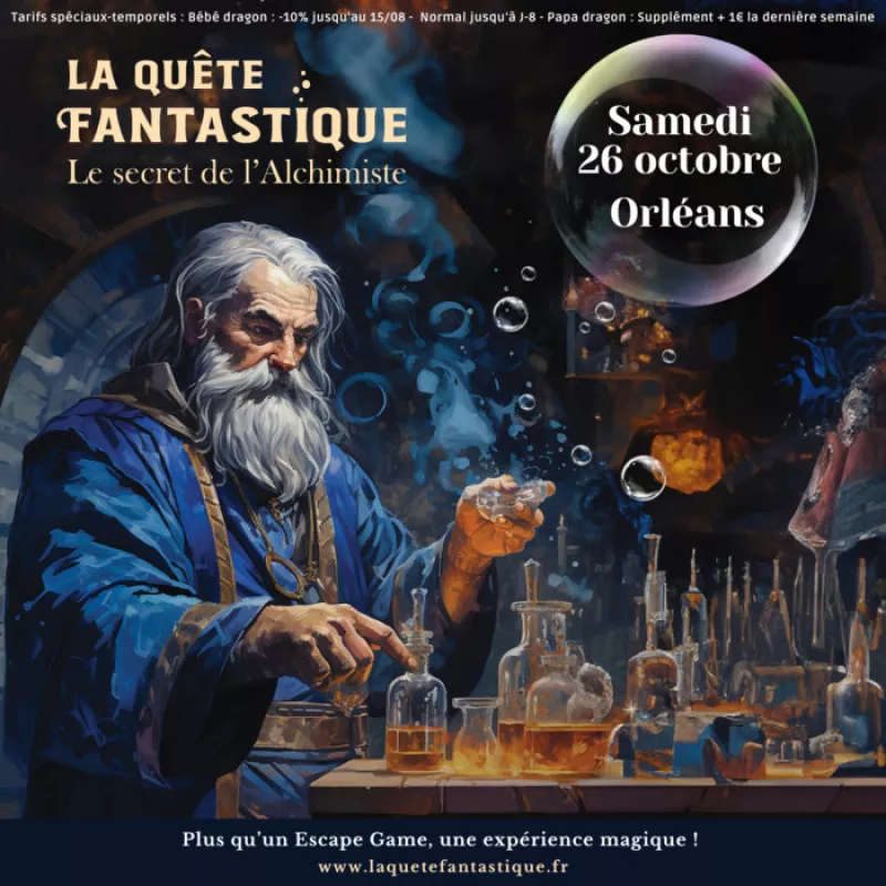 La Quête Fantastique-le Secret de l'Alchimiste