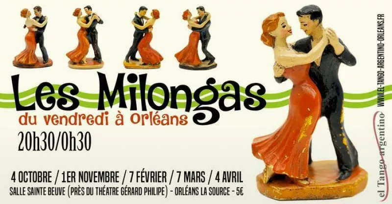 Les Milongas du Vendredi à Orléans