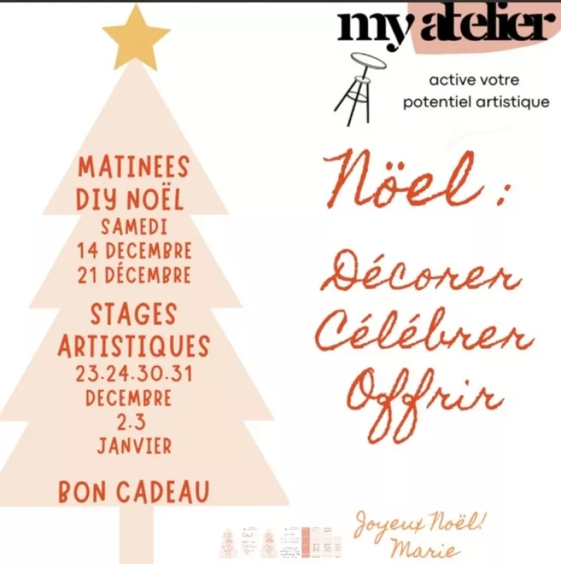 My Atelier-Ateliers Artistiques Noël