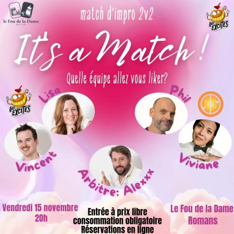 Match d'Impro-It'S a Match